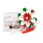 Brosa martisor cu narcise - dimensiune mare