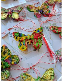 Mărțișor fluture - sub formă de broșă | modele unicat