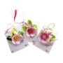 Martisor flori in nuante de roz