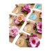 Martisor pentru doamna invatatoare - model floral deosebit