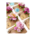 Martisor pentru doamna invatatoare - model floral deosebit
