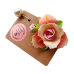 Martisor pentru doamna educatoare - model floral deosebit