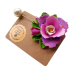 Martisor pentru doamna invatatoare - model floral deosebit