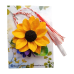 Brosa cu floarea soarelui -  handmade