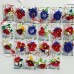 Mărțișor handmade cu flori de mac