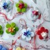 Martisor Fimo - model floral, lucrat manual, unicat, modele diferite