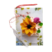Martisor mesaj cu floarea soarelui