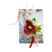 Martisor mesaj cu flori de mac