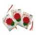 Set 10  martisoare zambitoare + 1 cadou - multicolore