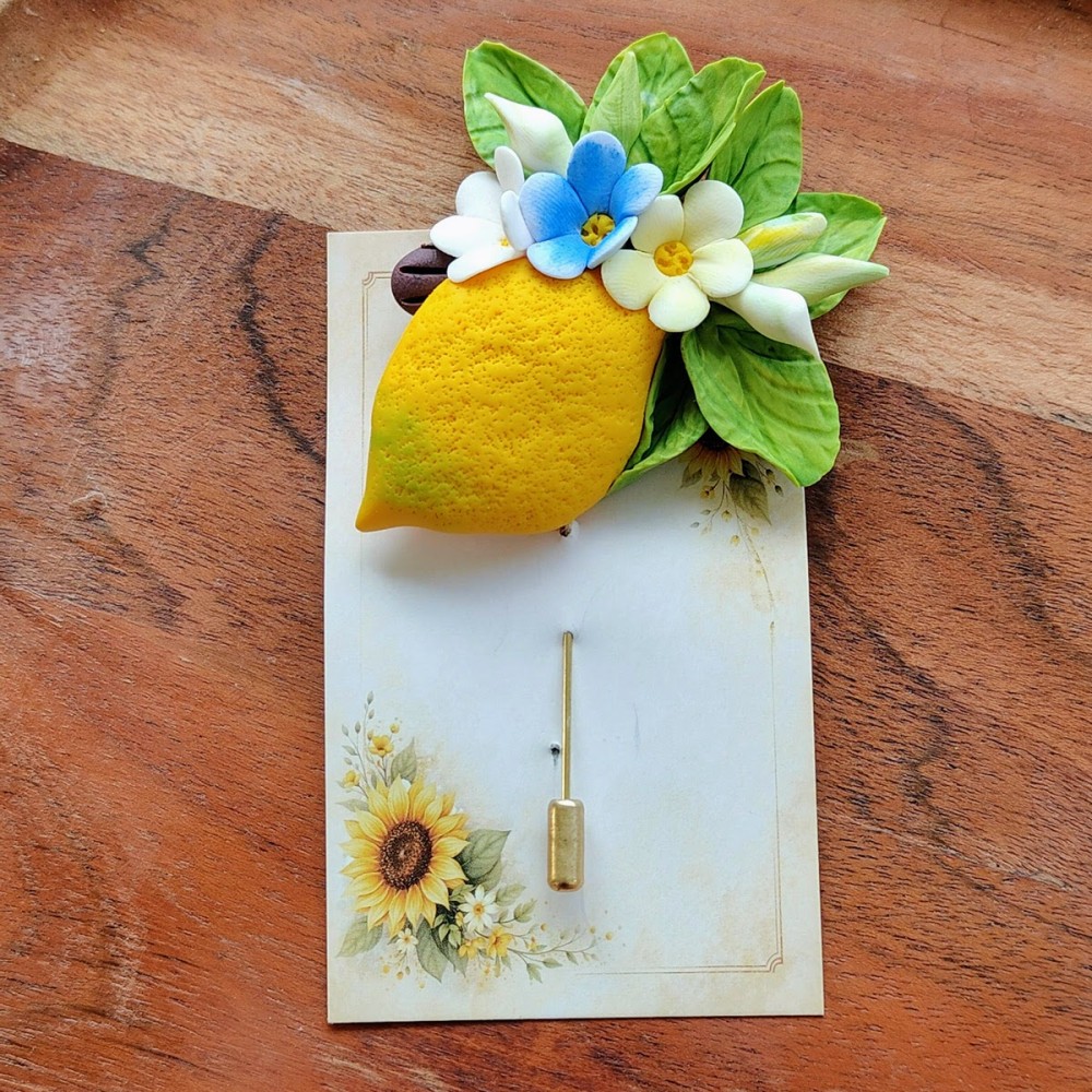 Brosa cu lamai - Colectia Limone 2026