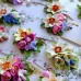 Brosa martisor cu narcise si liliac - modele unicat