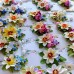 Brosa martisor cu narcise si liliac - modele unicat