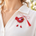 Brosa martisor - pasarele - culori multiple