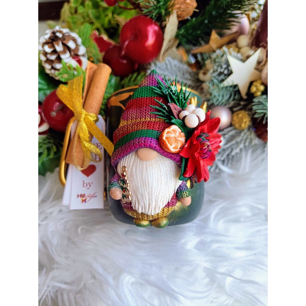 Cană de Crăciun cu Gnomi | HMSofia