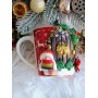 Cană "Knock, Knock" - Magia Sărbătorilor Într-un Cadou Handmade Autentic!