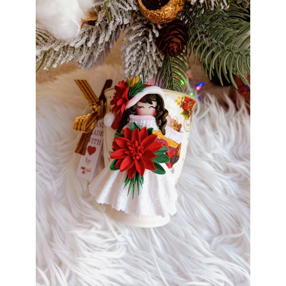 Cană personalizată păpușă 3D