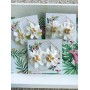 Cercei eleganți - inspirați din natură - floare de colț