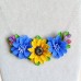 Colier cu flori de vara - handmade, Colecția Summer Flowers 2026