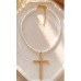 Colier perle de scoica si cruciulita
