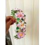 Cordeluță - bentiță handmade cu motive de Crăciun