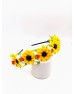 Cordeluță - bentiță handmade cu floarea soarelui
