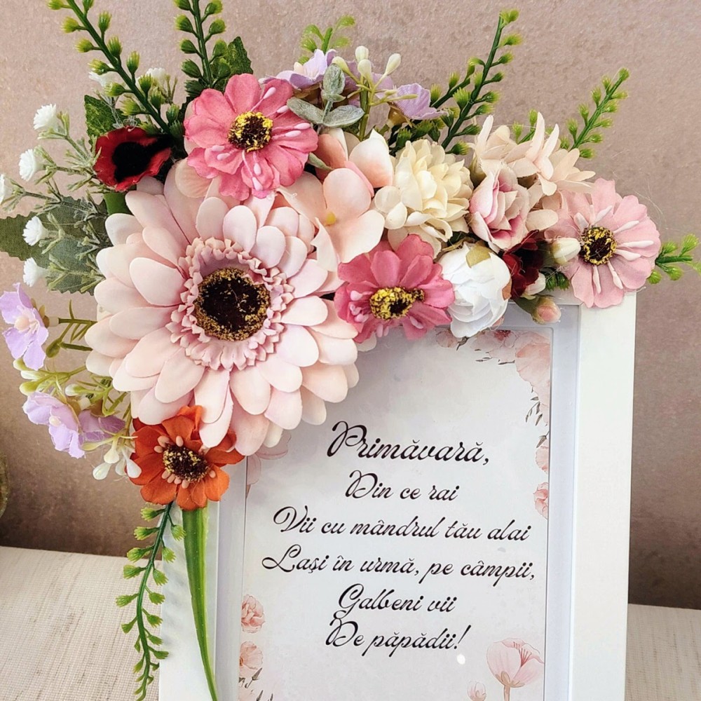 Cadou Invatatoare 1 Martie - Rama foto personalizată