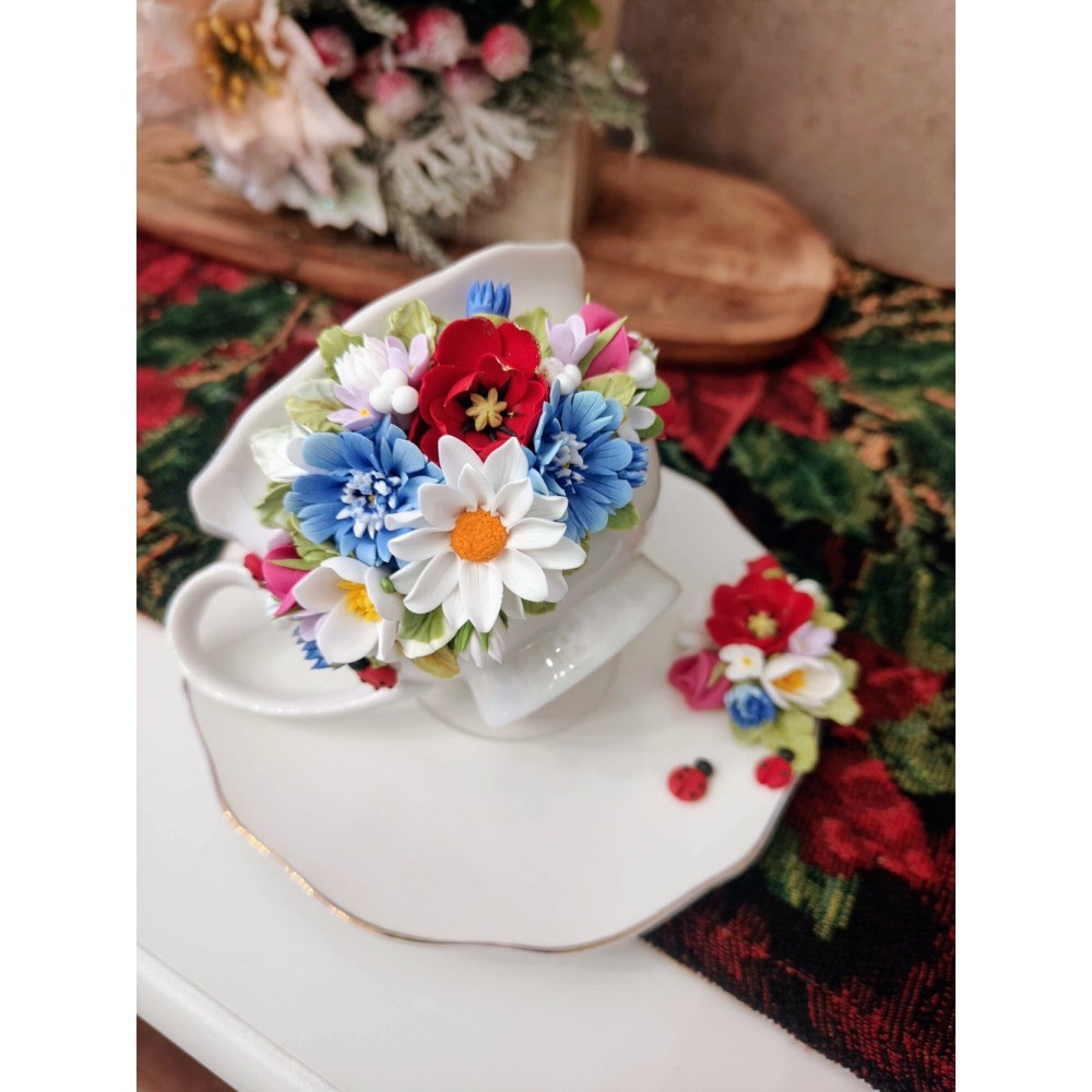 Set de cafea Aroma de flori de camp