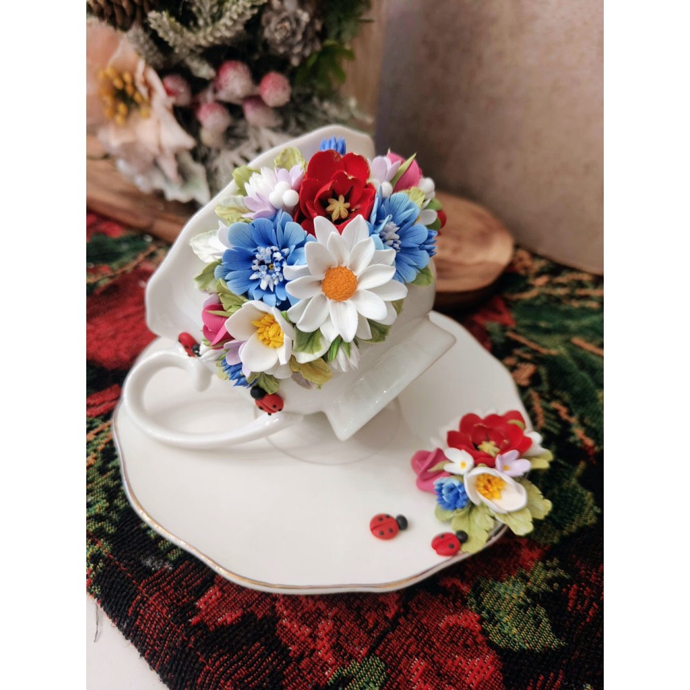 Set de cafea Aroma de flori de camp