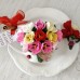 Cadou pentru iubitoarele de flori si cafea: set de cafea floral