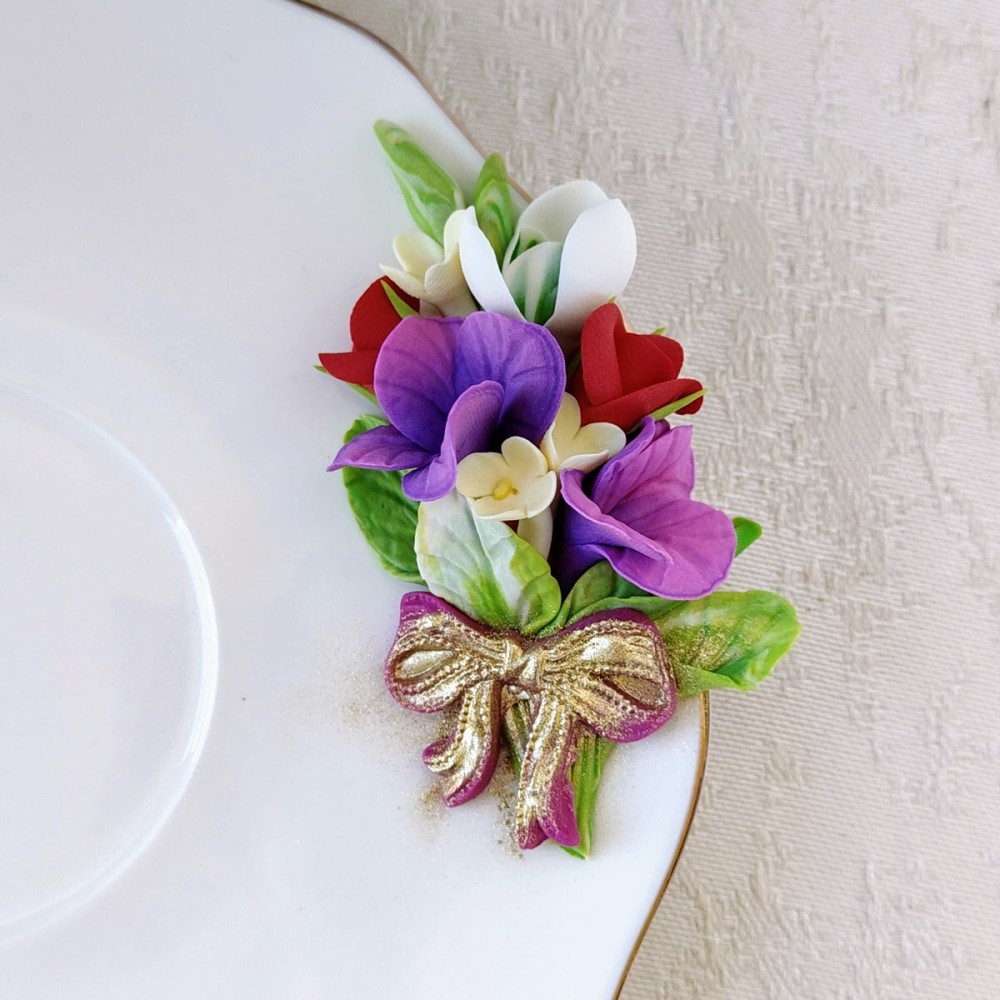 Cadou pentru Iubitorii de Cafea - Set Elegant cu Flori de Lămâiță și Buburuze