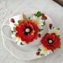 Set cadou cafea: ceasca si farfurie 
