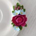 Idee de cadou: Set floral ceasca și farfurioară 