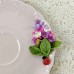 Set cadou educatoare: ceasca cafea si farfurioara Decorate Handmade