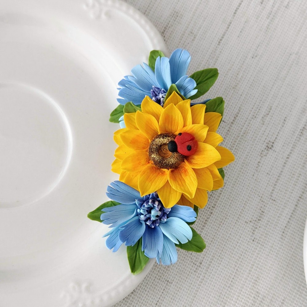 Set de cafea floral vara