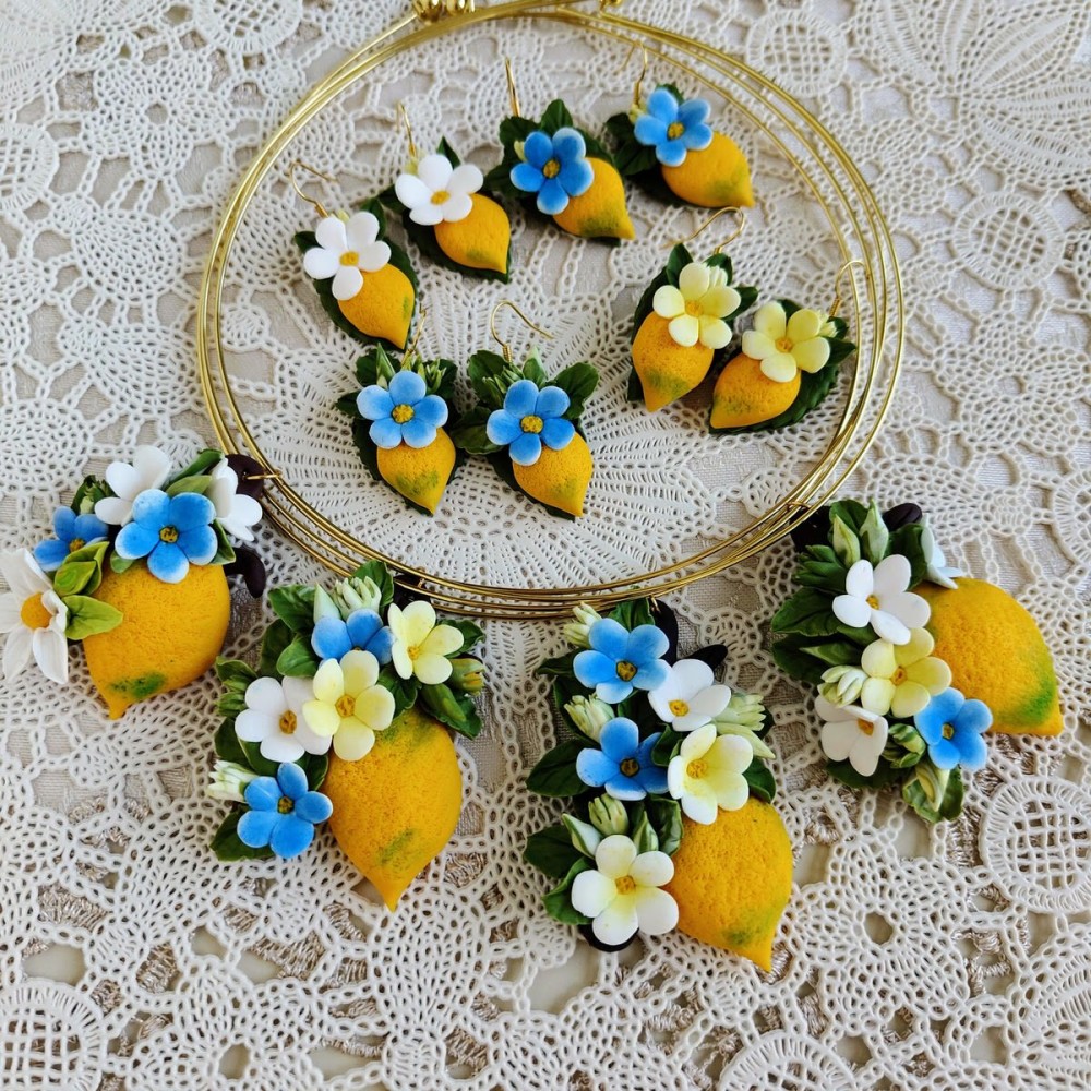 Set Lamai – Cercei și Colier Elegant - Colectia Limone 2026