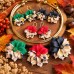 Set handmade colier și cercei - bijuterii de toamna