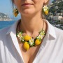 Set Colier si Cercei din Fimo | Colecția Limone