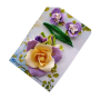 Set handmade pandantiv și cercei cu accente mov