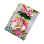 Set handmade pandantiv și cercei flori roz