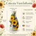 Cadou pentru educatoare: Vaza cu narcise si flori de liliac manual din lut polimeric