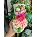Cadou handmade: vaza cu flori din lut polimeric (fimo)