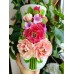 Cadou handmade: vaza cu flori din lut polimeric (fimo)