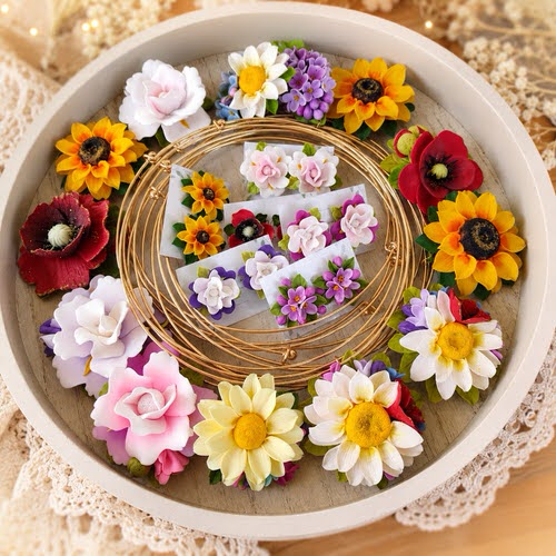 Seturi bijuterii florale