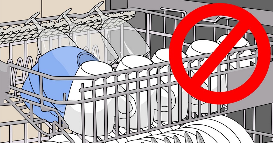 Nu spălați căni personalizate în mașina de spălat vase