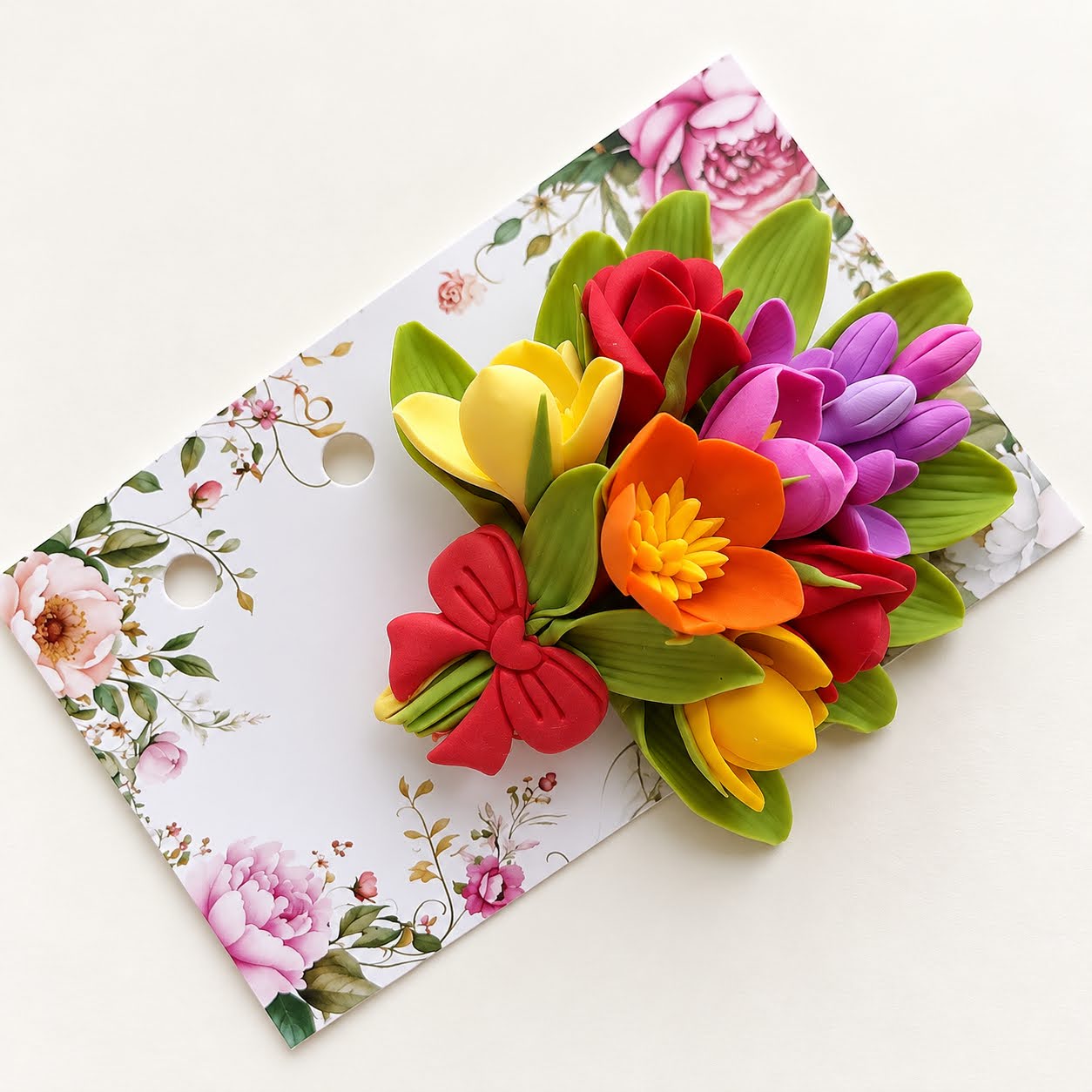 Brose elegante, multicolore - Branduse