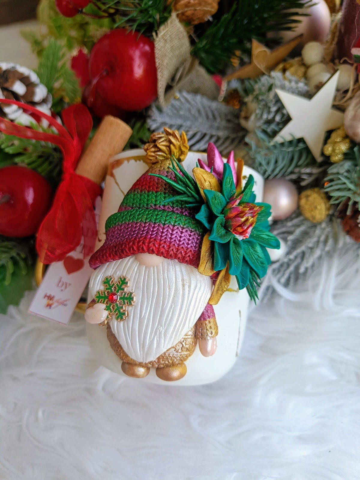 Cană personalizată 3D cu Gnomi drăguți