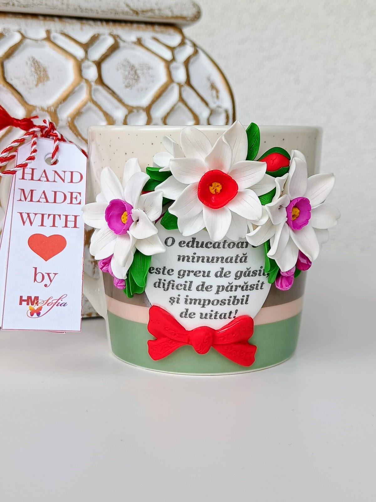 Idee Cadou 8 Martie Educatoare - Cană cu mesaj