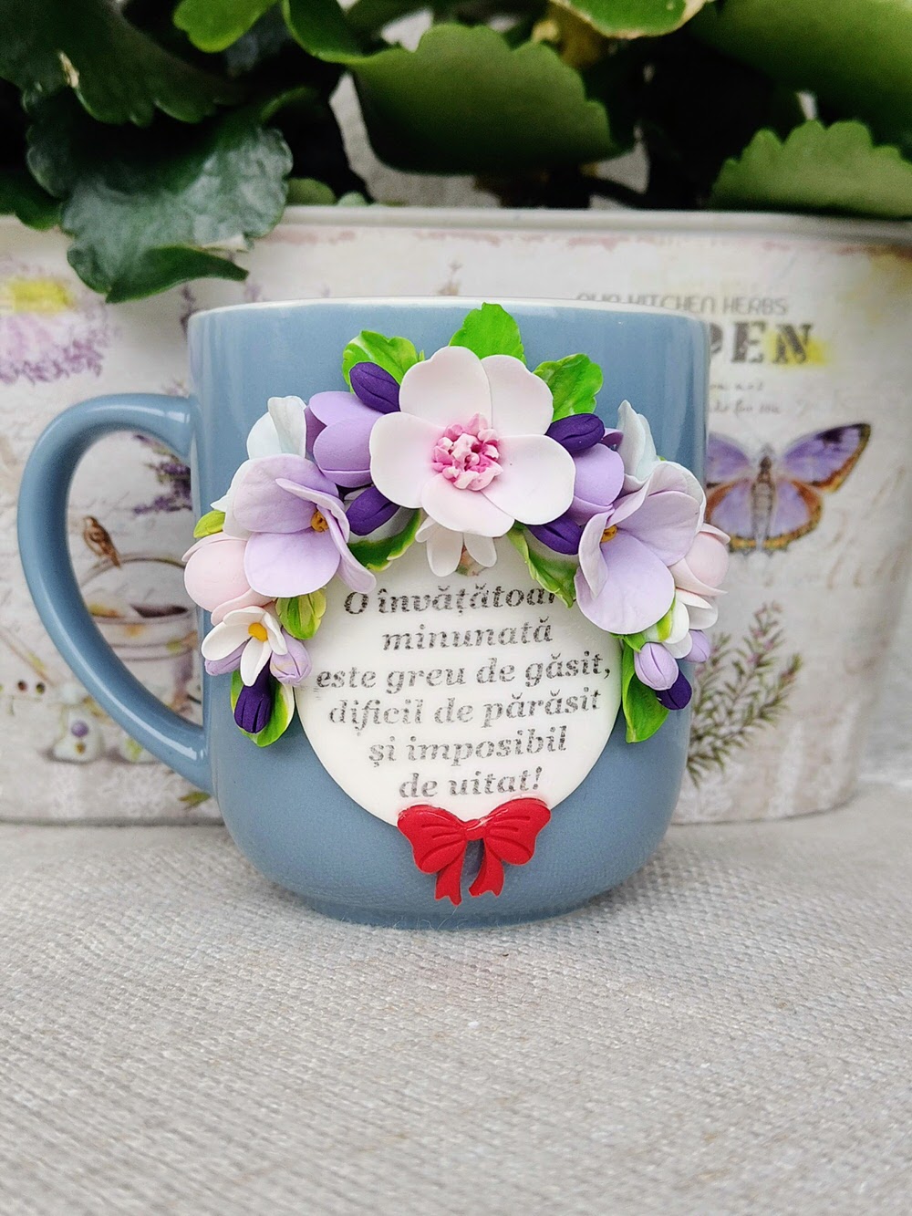 Cadou Personalizat Învățătoare - Cană cu mesaj
