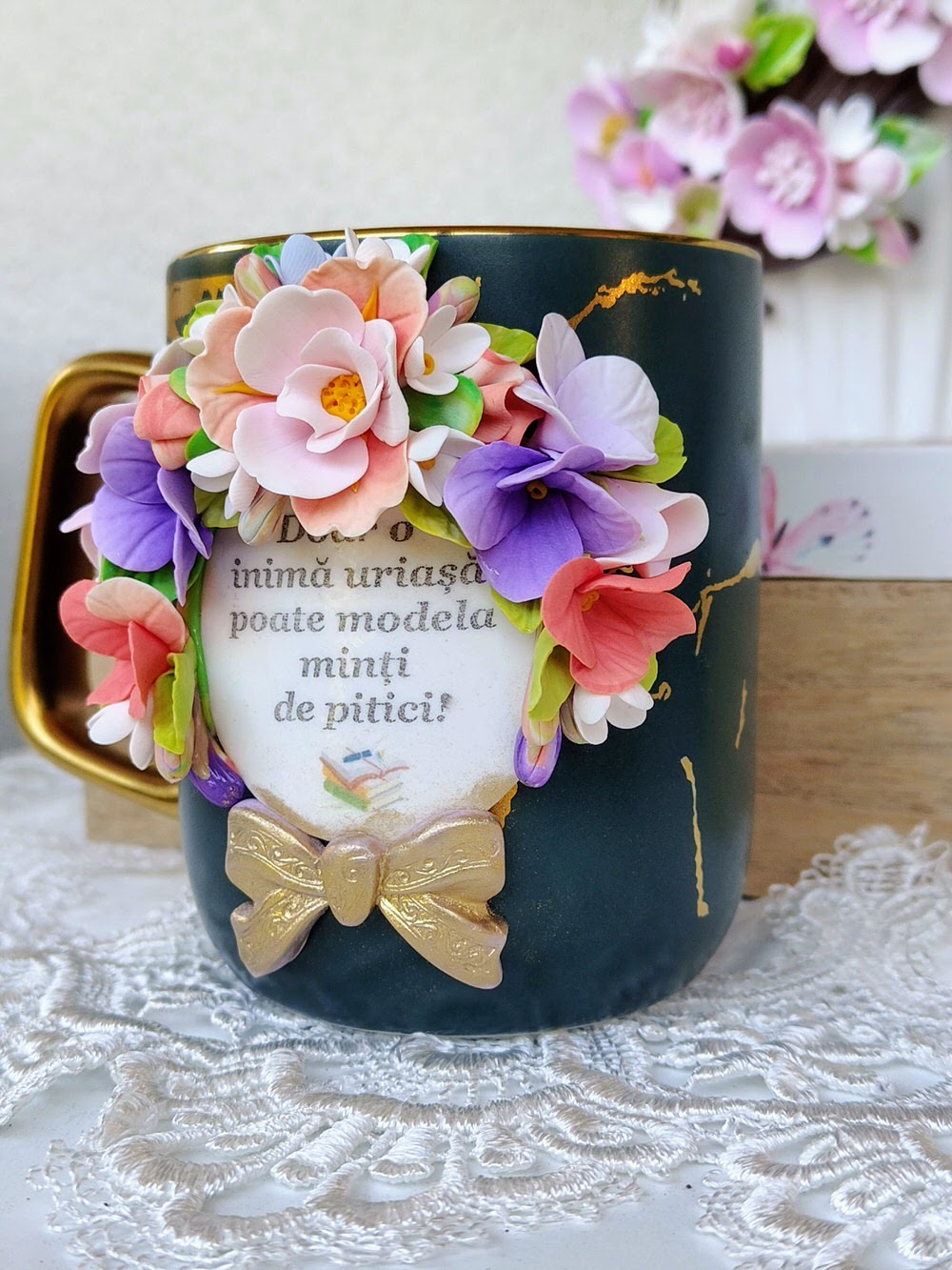 Cană personalizată învățătoare - cu mesaj
