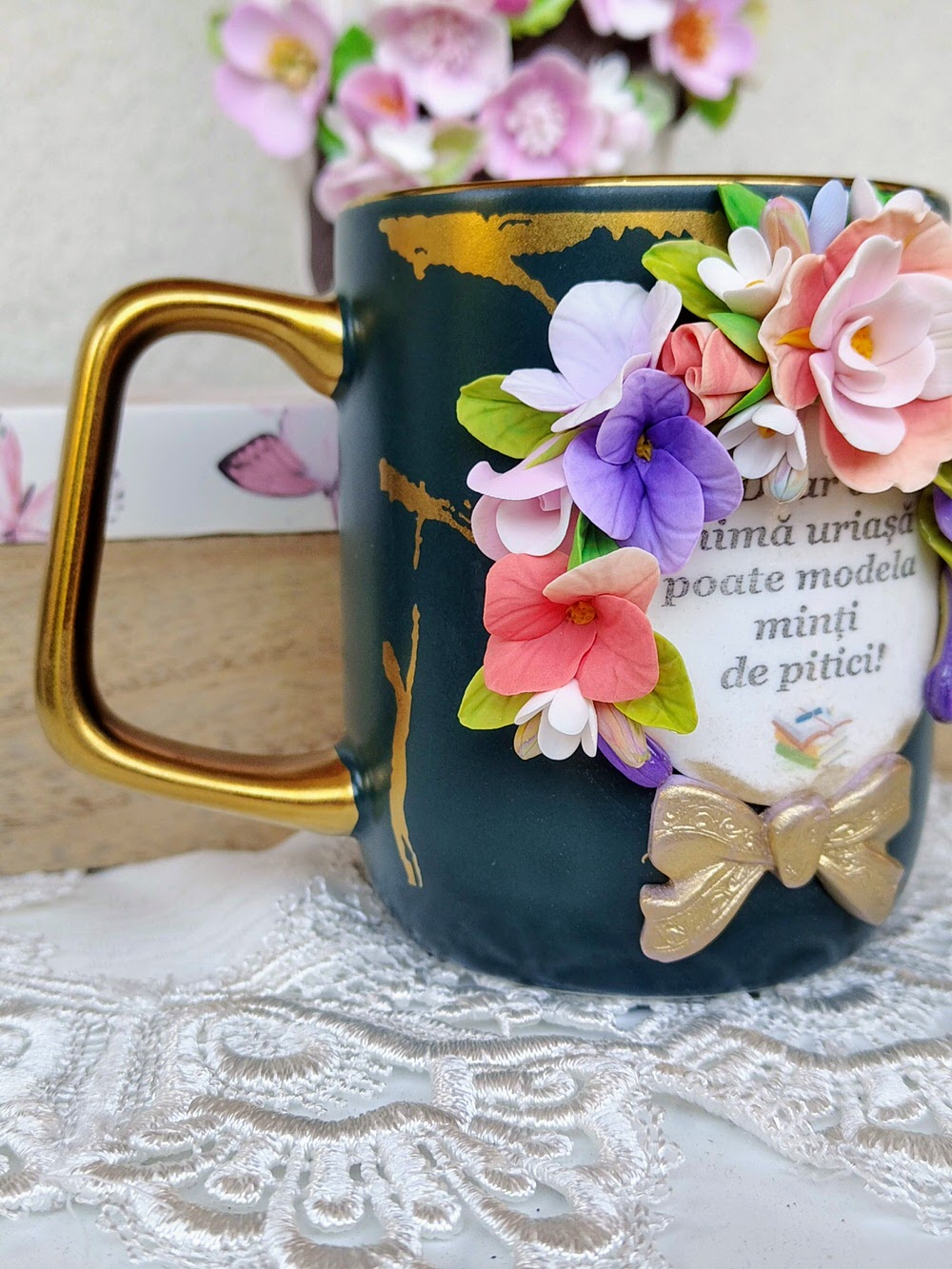 Cană personalizată învățătoare - cu mesaj